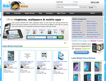 Tablet Screenshot of mobiletoones.com